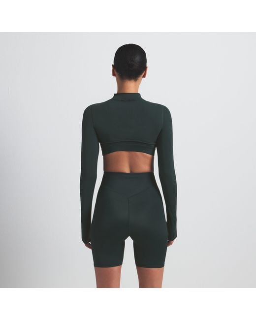 Skims Gray Bonded Waist 5" Biker Short