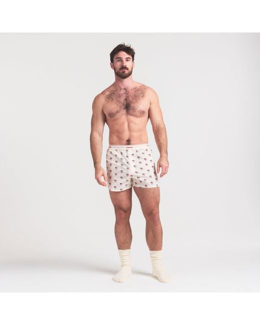 Skims Pink Cotton Poplin Olympic Boxer