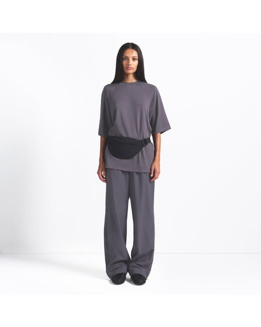 Skims Purple Oversized Tee