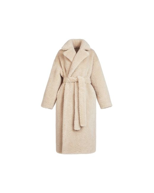Skims Natural Oversized Long Coat