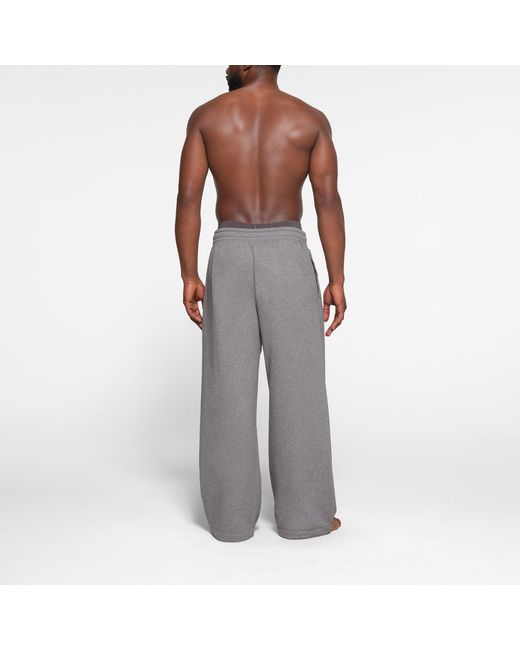 Skims Gray Oversized Straight Leg Pants for men