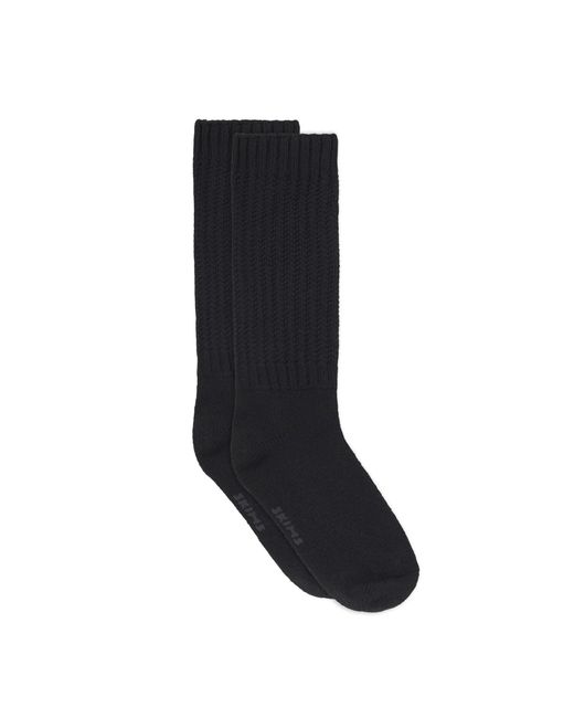 Skims Black Slouch Sock