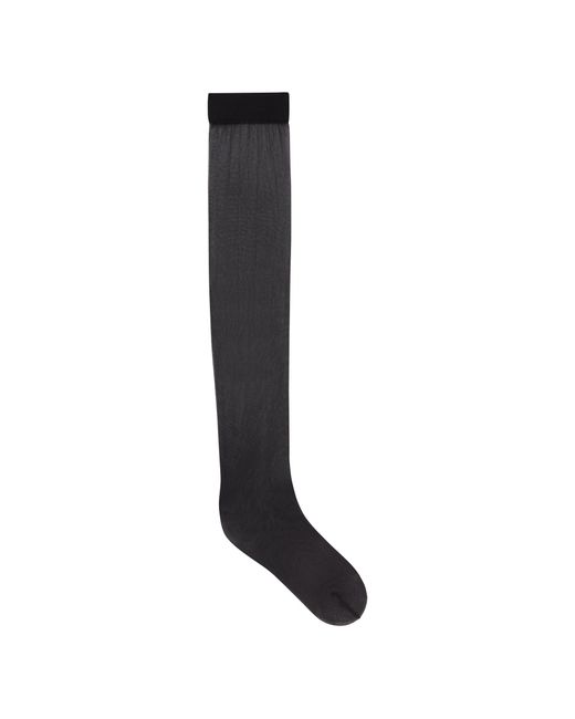 Skims Black Knee High Socks