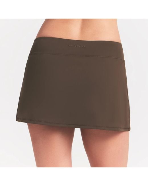 Skims Multicolor Skort Dark Sepia