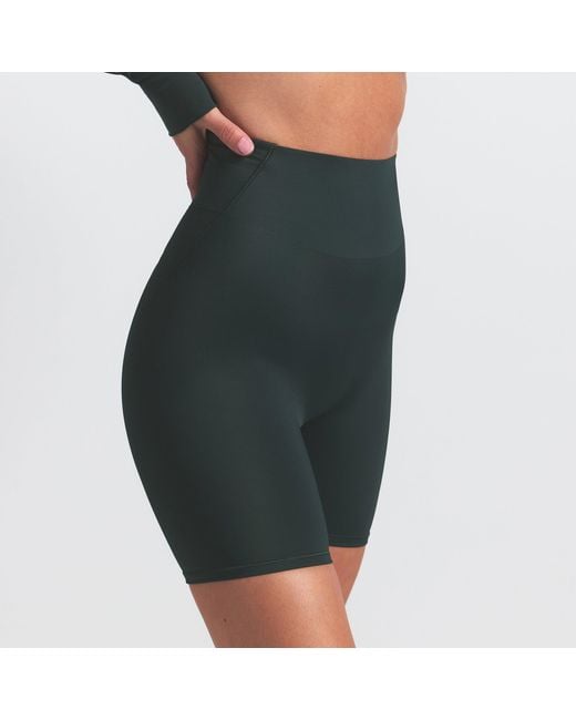 Skims Gray Bonded Waist 5" Biker Short