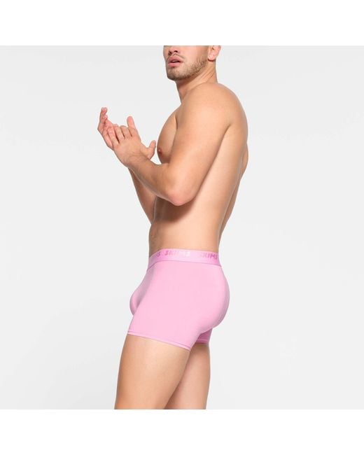 Skims Pink Boxer Brief 3" for men