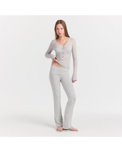 Skims Gray Henley