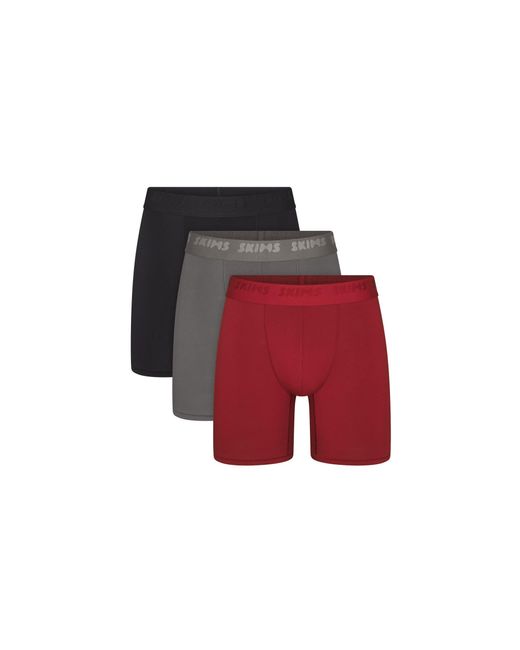 Skims Red 3-Pack Boxer Brief 5" for men