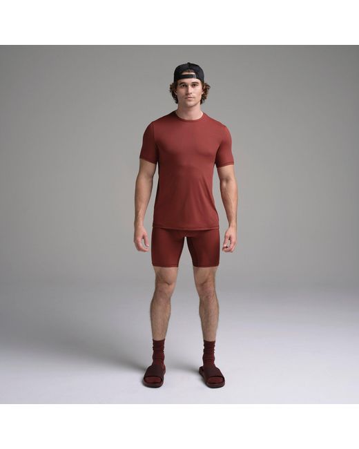 Skims Red T-Shirt for men