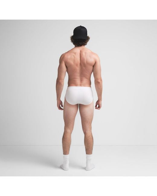 Skims White Brief for men