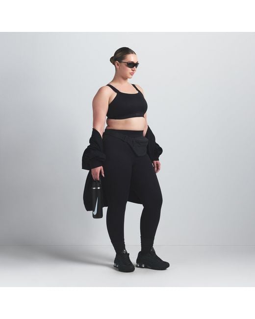 Skims Black Wide Strap Bra