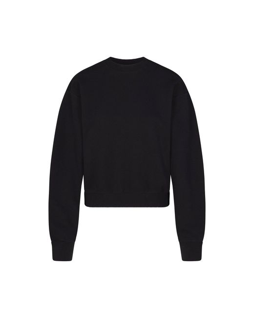 Skims Black Classic Crewneck