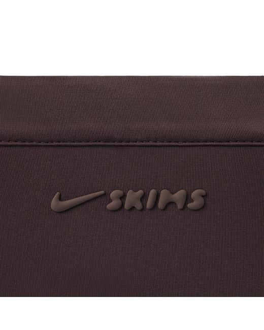 Skims Brown V-Neck Bra