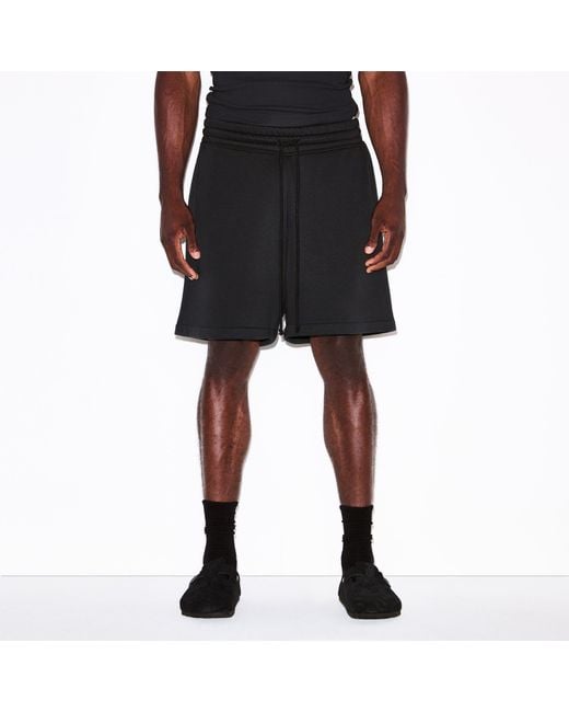 Skims Black Relaxed Short for men