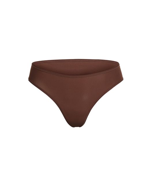 Skims Brown Cheeky Brief