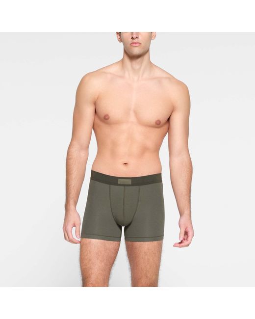 Skims Green Boxer Brief 3" for men