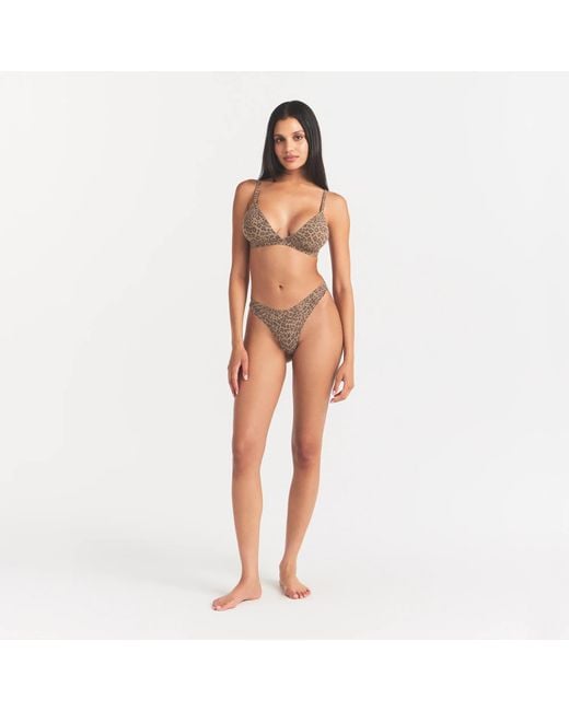 Skims Multicolor Triangle Bralette