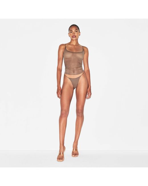 Skims White String Bikini