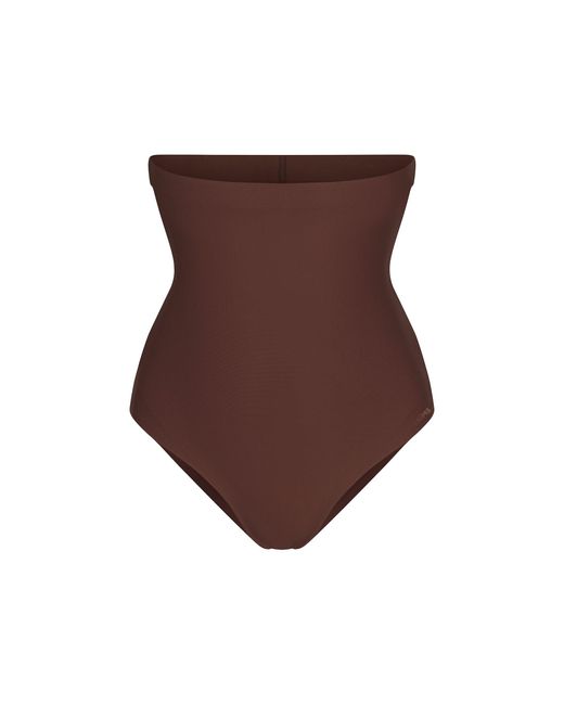 Skims Brown Core Sculpt High-Waisted Brief