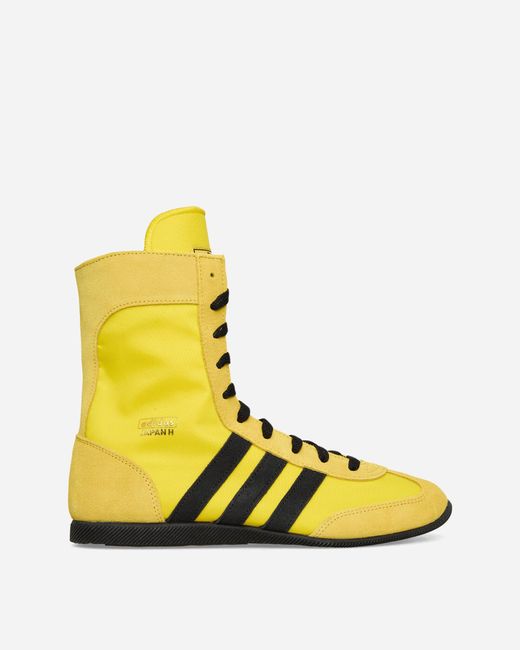 Adidas Yellow Japan H Sneakers / Core Black