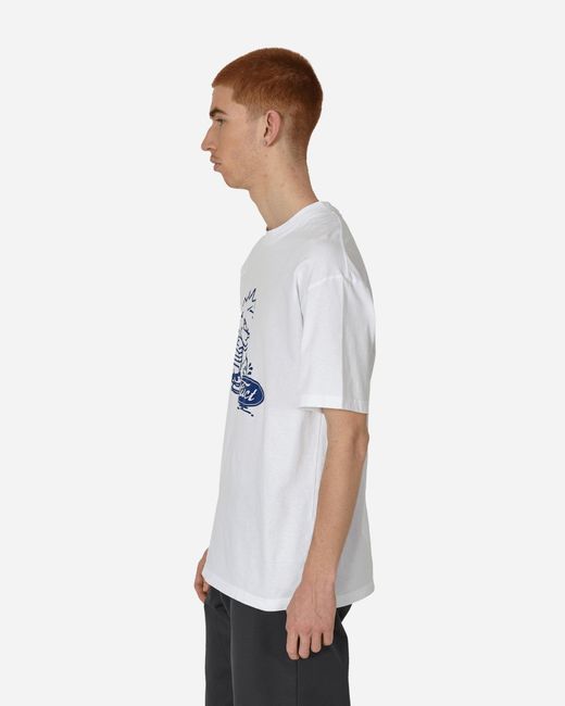 Fuct White Oval Pee Boy T-shirt for men