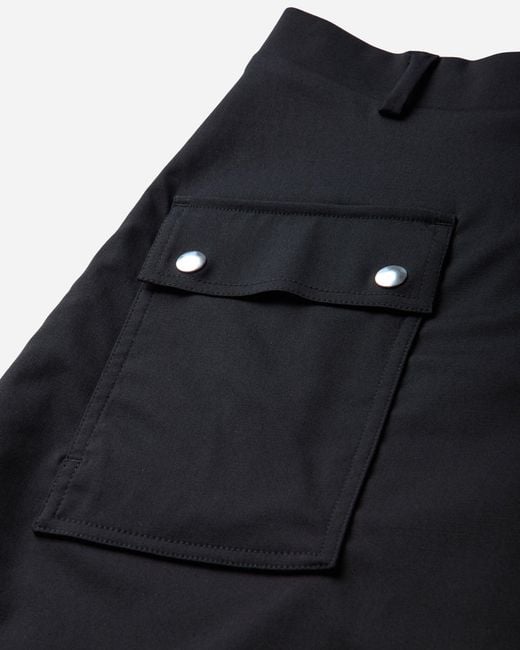 Kiko Kostadinov Black Women S Linnet Wrap Culottes Crow