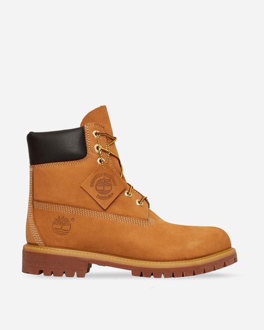 Timberland Brown Premium Inch Boots Wheat for men