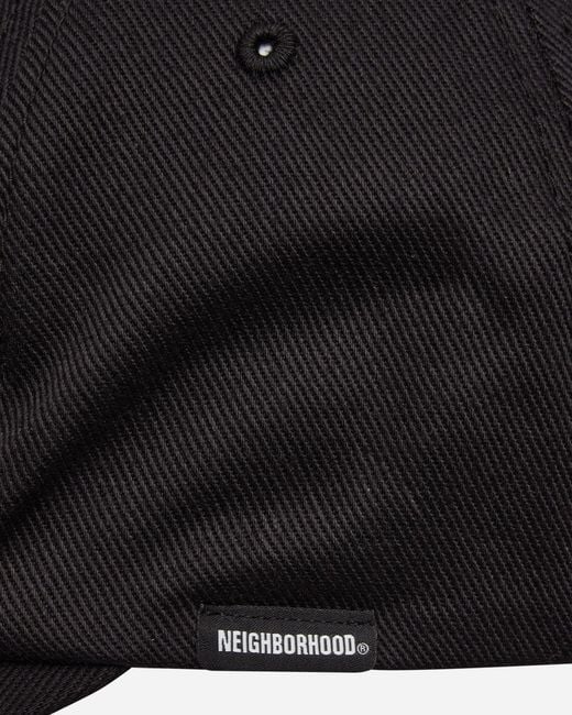 Neighborhood Black Baseball Cap for men