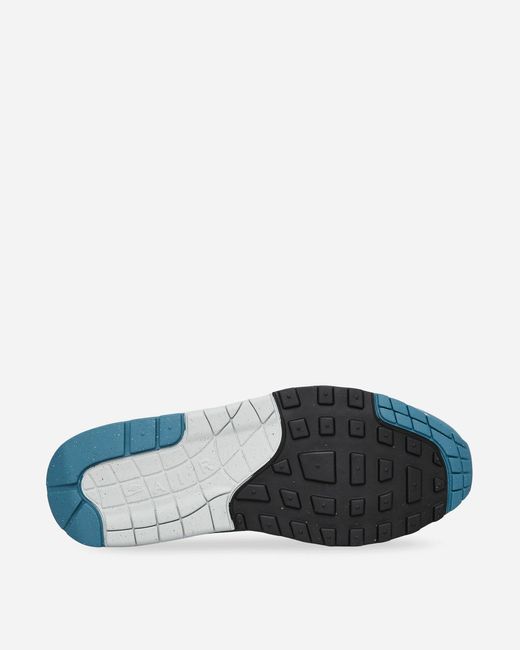 Nike Blue Air Max 1 Sneakers Noise Aqua / Cool Grey for men
