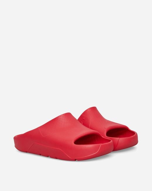 Nike Red Post Rubber Sliders for men