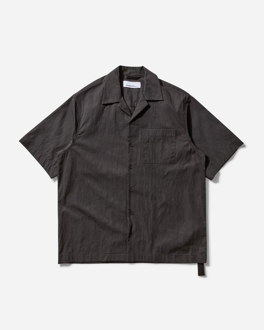 Oamc Peacemaker Black Boxy Shortsleeve Shirt for men