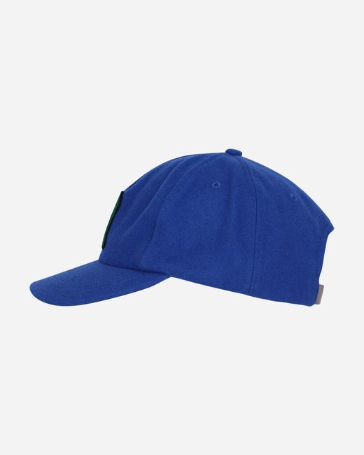 Noah NYC Blue Melton 5-Panel Cap for men