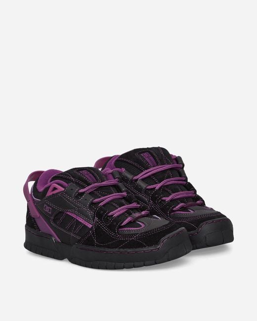 Needles Black Dc Shoes Spectre Sneakers / Purple for men
