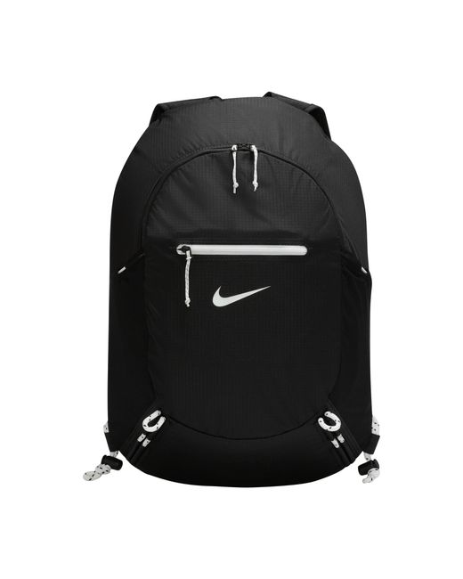 nike stash packable lightweight backpack in black
