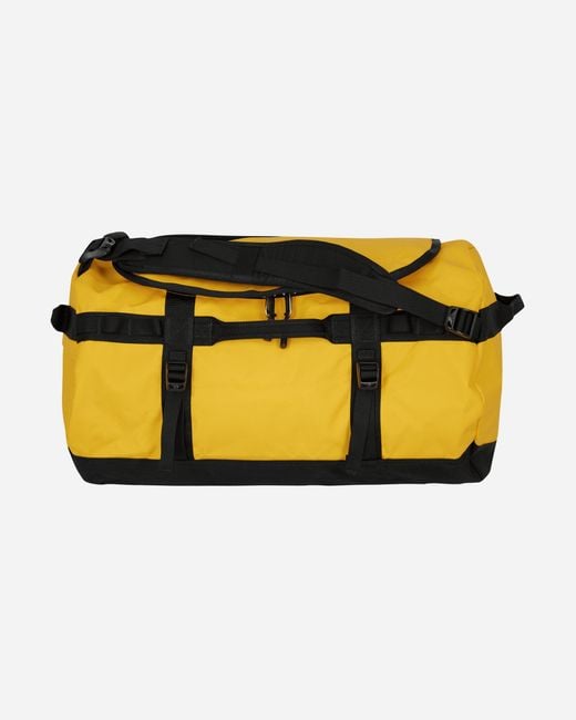 The North Face Small Base Camp Duffel Bag Summit Gold in Yellow Lyst