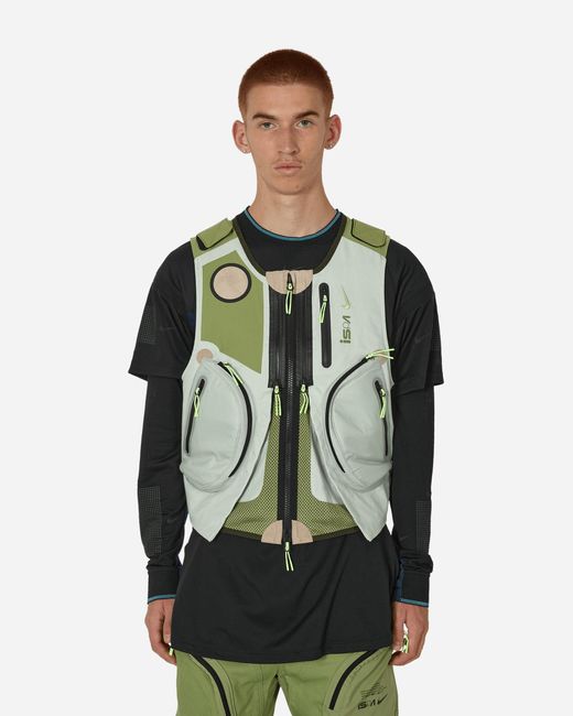 Nike Green Ispa Vest 2.0 for men