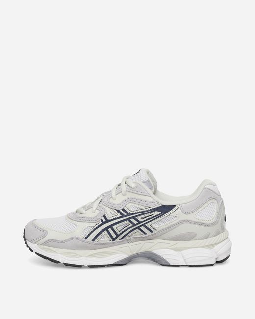 Asics White Gel-Nyc Sneakers Midnight for men