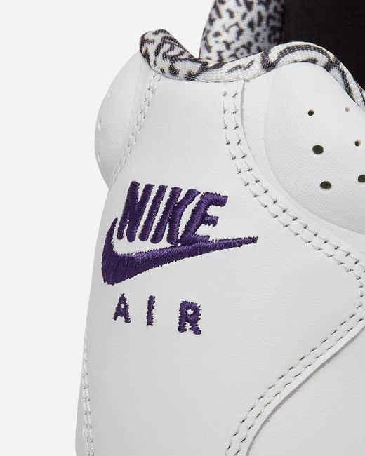 Nike White Air Flight Lite Mid Sneakers for men