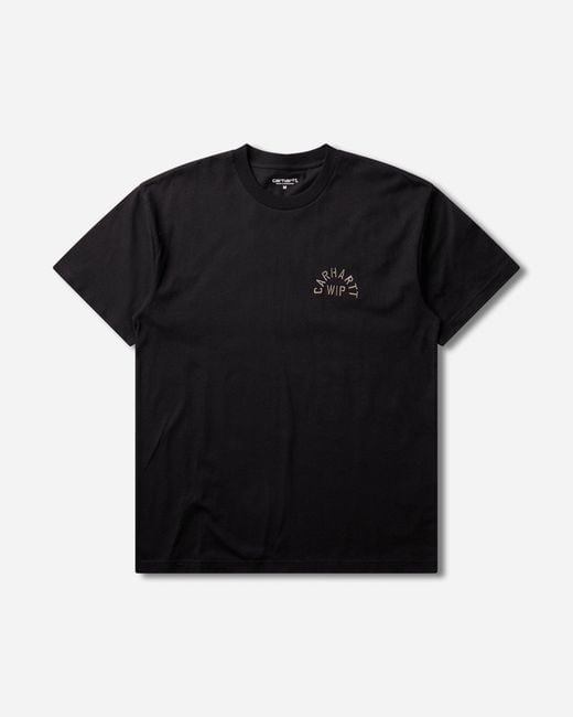Carhartt Black Arch Script T-Shirt for men