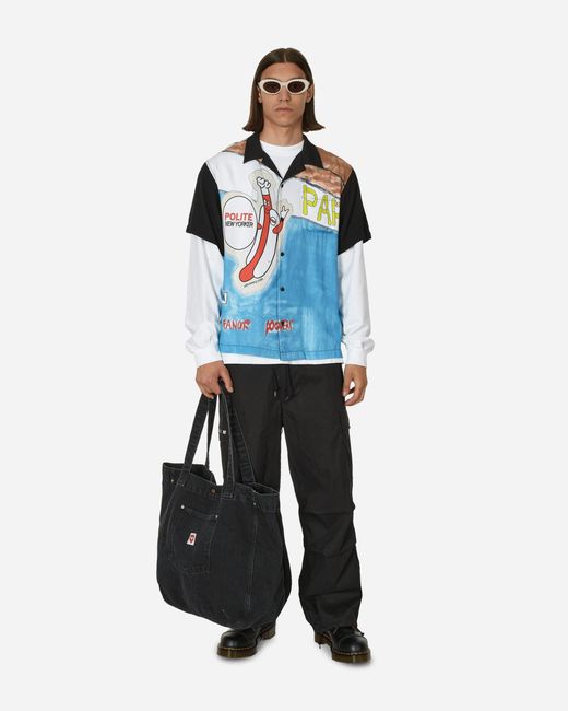 4 Worth Doing Blue Polite New Yorker Shirt for men