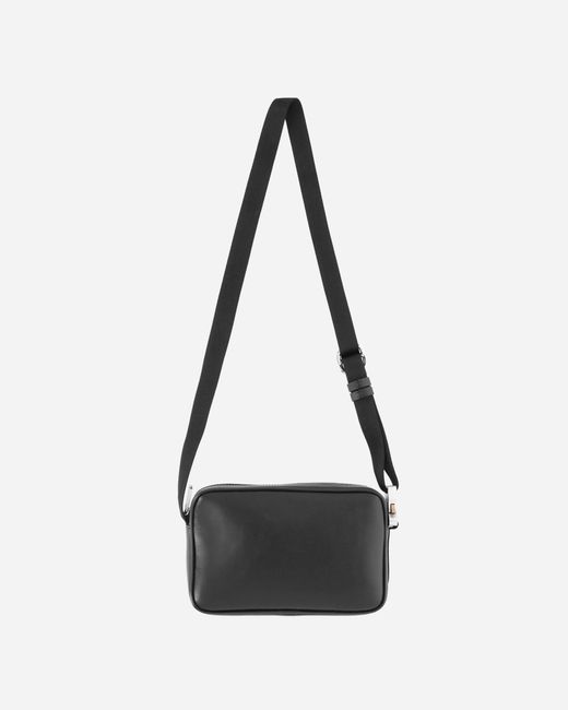 1017 ALYX 9SM Black Leather Buckle Crossbody Bag for men