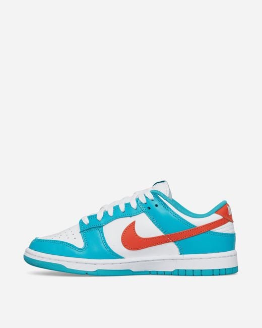 Nike Blue Dunk Low Retro Sneakers / Dusty Cactus / Cosmic Clay for men