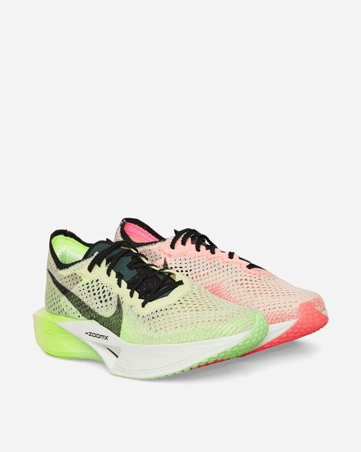 Nike Zoomx Vaporfly Next% 3 Sneakers Luminous Green / Crimson Tint / Volt / Black for men