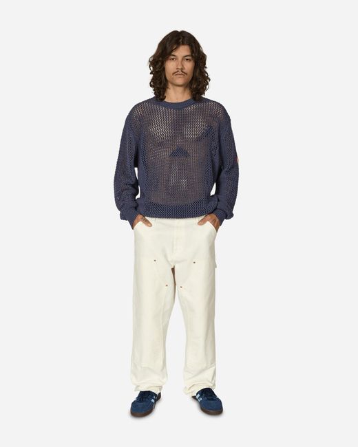 Cav Empt Side Rib Loose Net Knit Sweater in Blue for Men | Lyst Cav Empt Side Rib Loose Net Knit Sweater in Blue for Men | Lyst