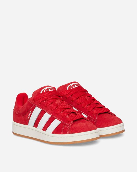Adidas Red Campus 00S Sneakers Better Scarlet / Cloud for men