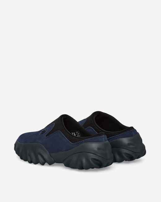Oakley Blue Suede Chop Saw Mules for men