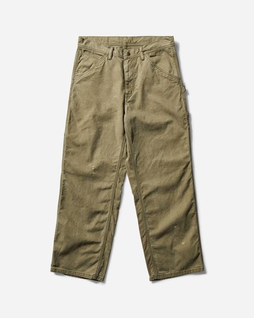 希少【neighborhood】painter pants Neighborhood Men S Duck Painter Pants Olive Drab in Green