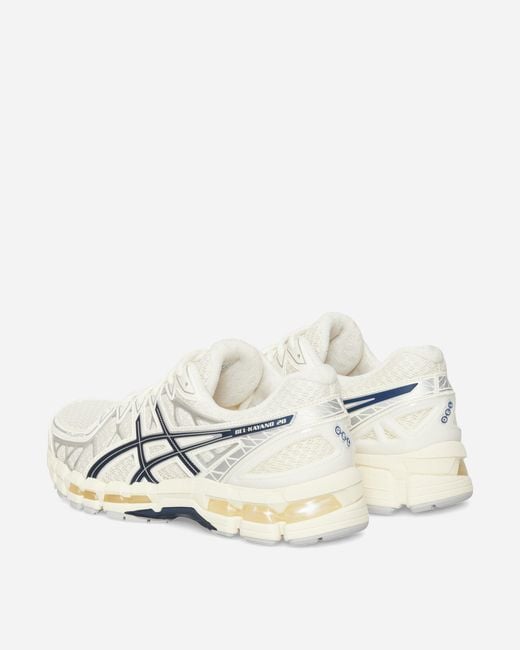 Asics Natural Gel-kayano 20 Sneakers Cream / Independence Blue for men