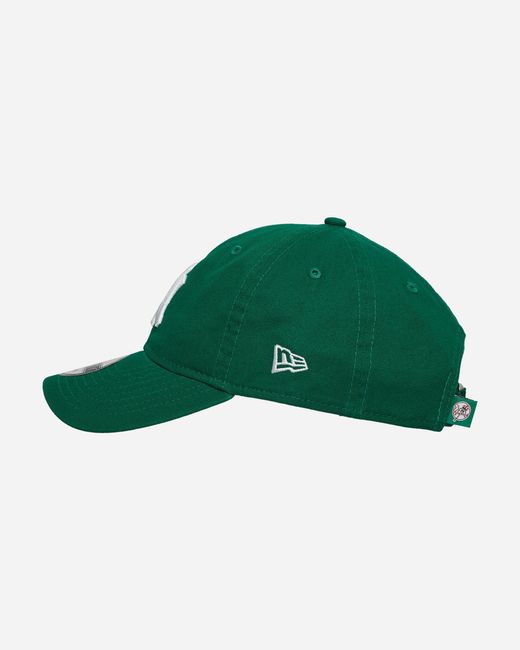 KTZ Green 9forty New York Yankees Cotton Cap for men