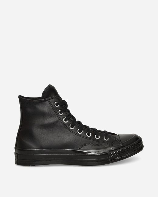 Converse Black Chuck 70 Leather Sneakers / for men